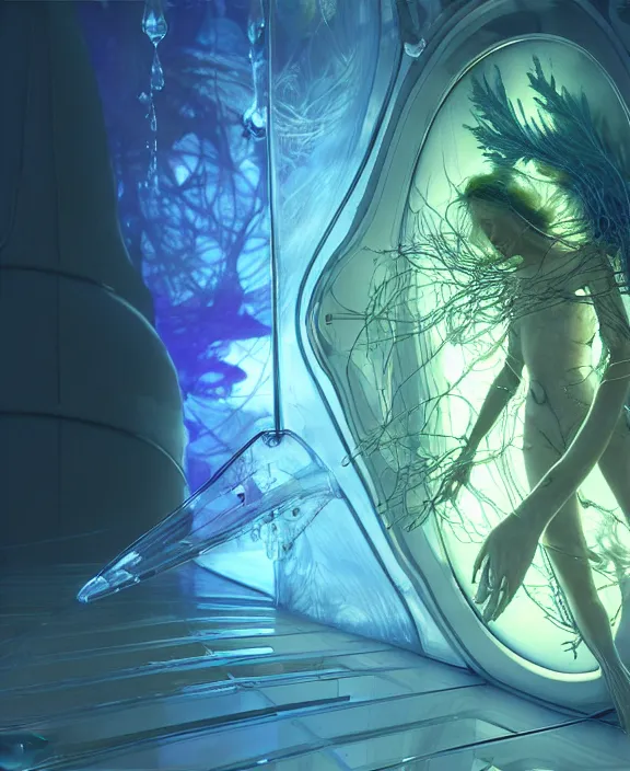 Prompt: simplicity, transparent clear see - through image of microbes, botany, aurora spaceship environment, ultra realistic, concept art, graffiti, photorealistic, octane render, 8 k, unreal engine. art by gustave dore and nori inoguchi and sam kaplan and zachary goulko and christopher marley and artgerm and alphonse mucha