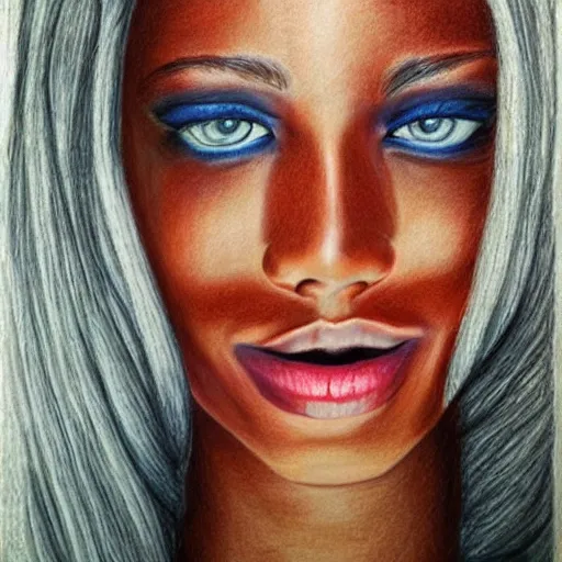 Image similar to Five Star Realistic Colored pencil drawing