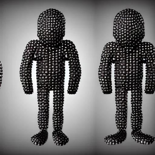 Image similar to magnet man character design, graphic art design, intricate details, studio lighting