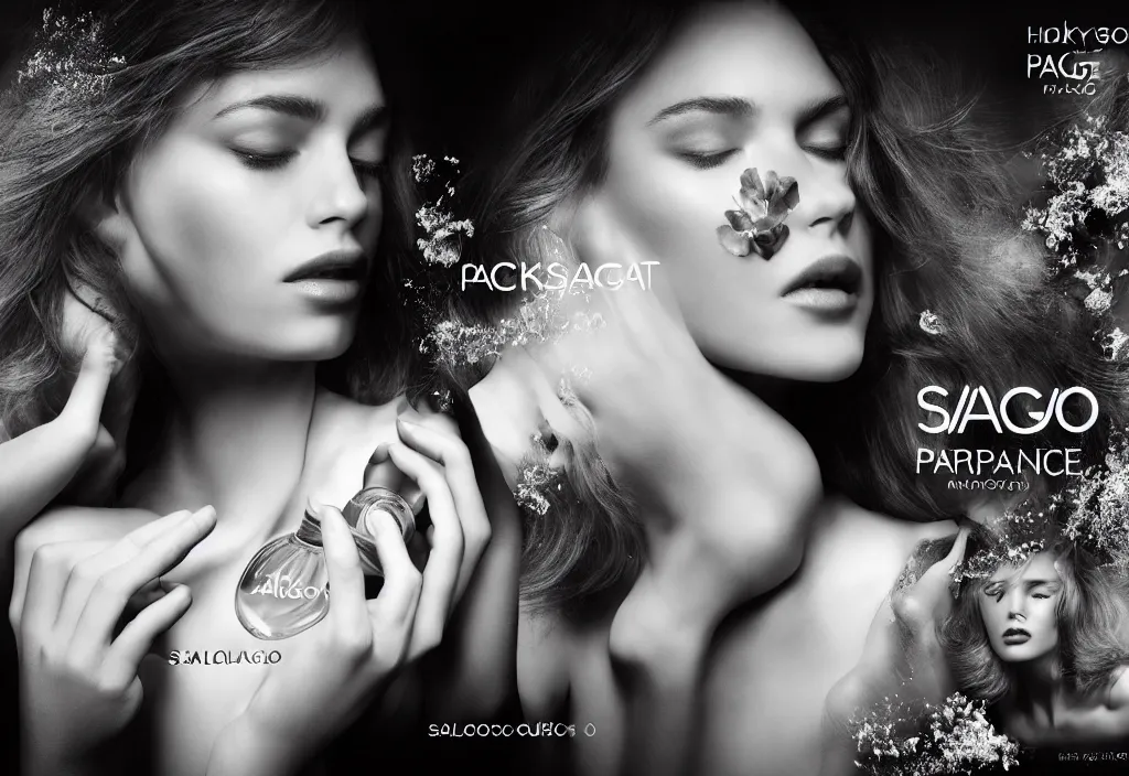 Image similar to portrait fragrance packshot by salgado, highly detailed, fashion