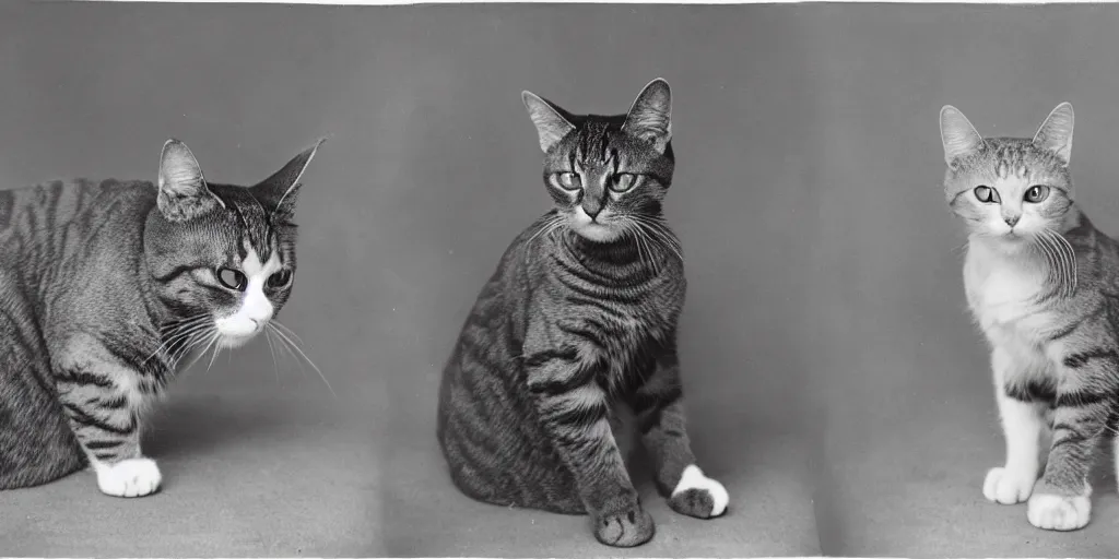 Image similar to stereoscopic image of a cat