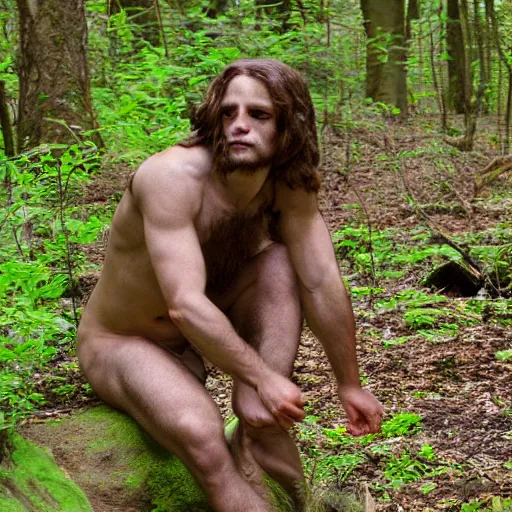 Image similar to satyr in forest