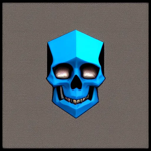 Image similar to cube skull