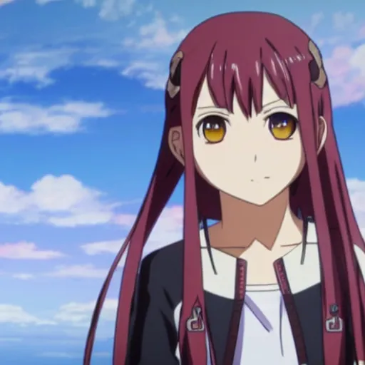 Image similar to Teen Sakura from Naruto in Sword Art Online Movie Adaptation