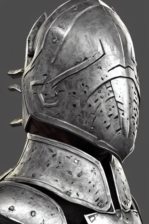 Image similar to king legends knight warrior helmet skyrim mask elder scrolls v nordic armor bethesda adam adamowicz illustration character design concept hardmesh zbrush central