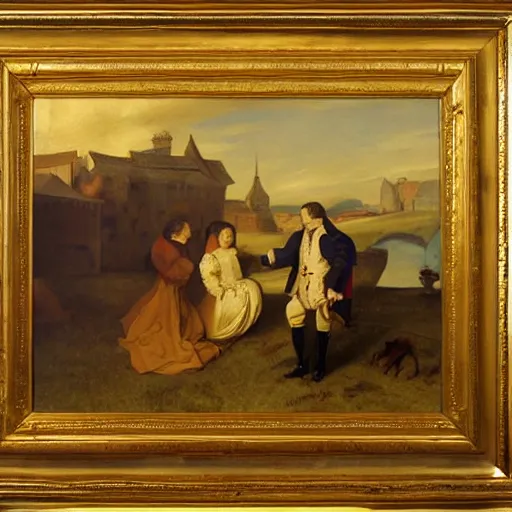 Image similar to Bernard de Montaut paintings