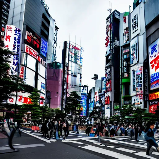 Image similar to cyberpunk shibuya tokyo,