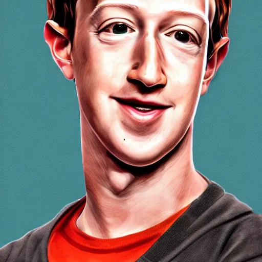 Prompt: Mark Zuckerberg as a woman