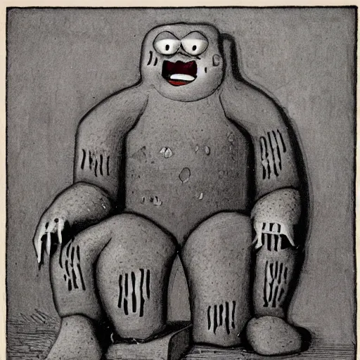 Prompt: dada golem