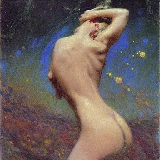 Image similar to alien by ilya repin