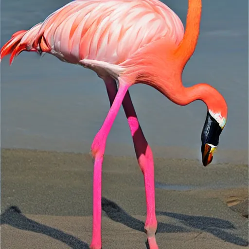 Prompt: flamingo rich simmons