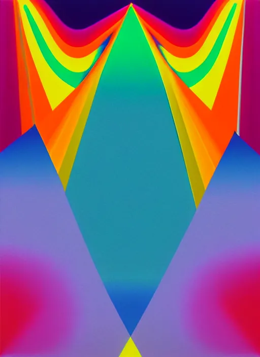 Prompt: prism by shusei nagaoka, kaws, david rudnick, airbrush on canvas, pastell colours, cell shaded, 8 k