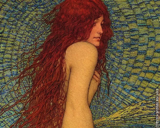 Prompt: carlos schwabe