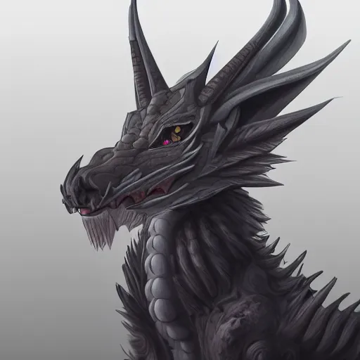 Image similar to anthro art, dragon head, furry art, furaffinity, extremely detailed, digital painting, artstation, concept art, smooth, sharp focus, illustration, trending