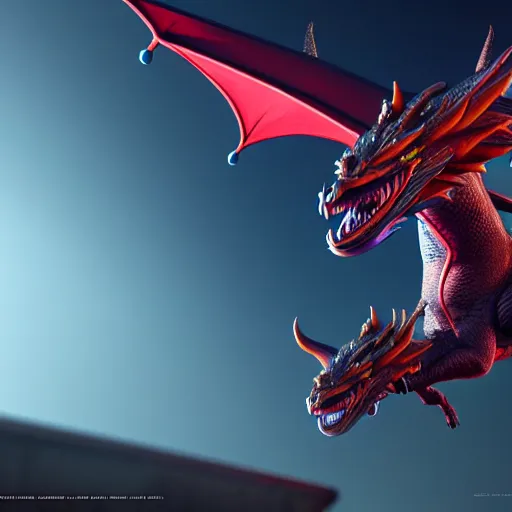 Image similar to star dragon flying, ultra detailed, trending on artstation, concept art, octane render, unreal engine,