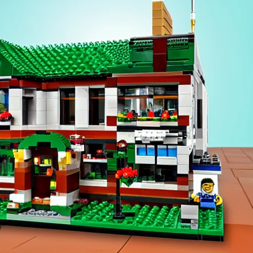 Image similar to paddy's pub lego set