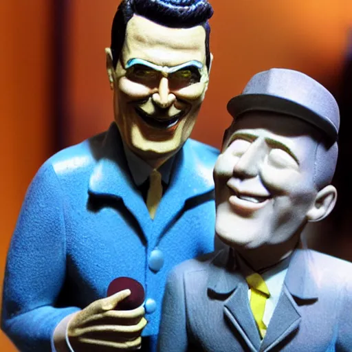 Image similar to subgenius sculpture toy on display