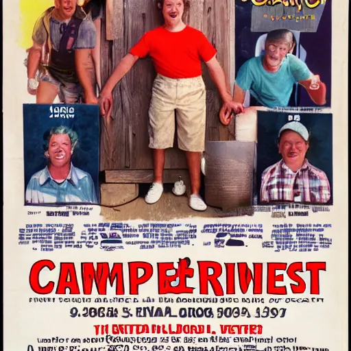 Image similar to ernest goes to camp 1 9 8 7