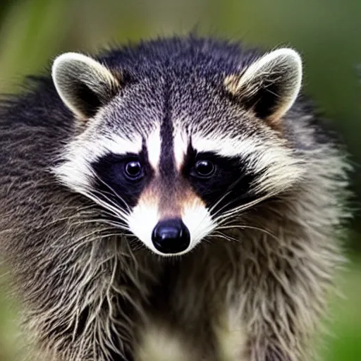 Prompt: A raccoon elected president of the USA