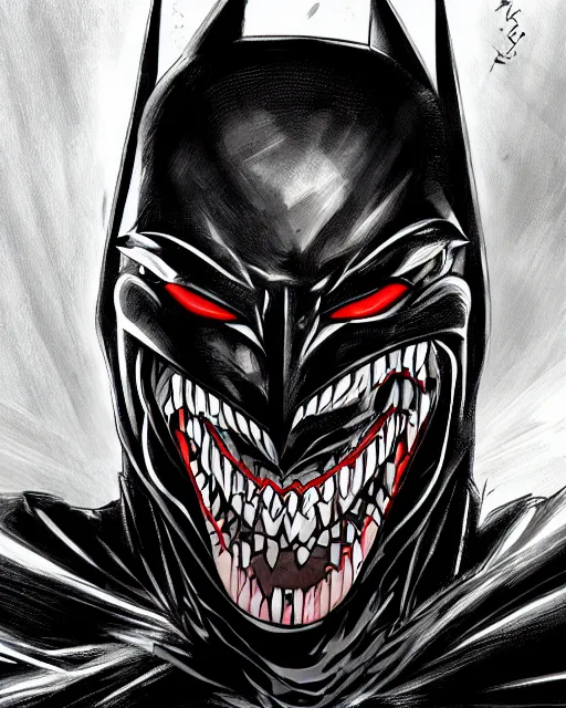 Image similar to the batman who laughs, comic strip style, dynamic lighting, fantasy concept art, trending on art station, stunning visuals, creative, cinematic, portrait, ultra detailed