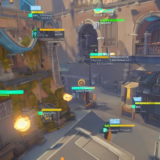 Image similar to a new map for King's Row in Overwatch