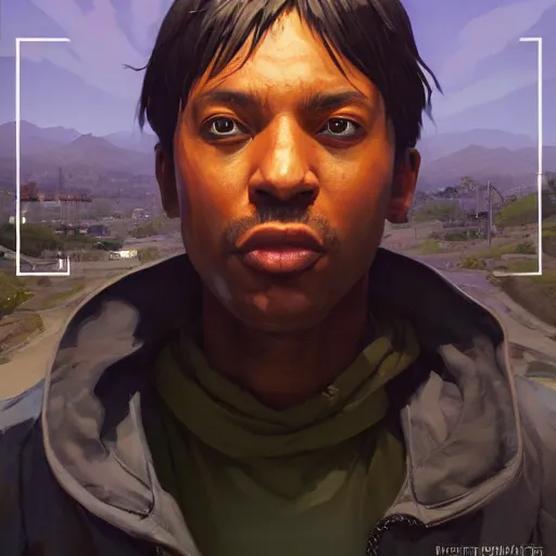 Image similar to highly detailed portrait, black mage, in gta v, stephen bliss, unreal engine, fantasy art by greg rutkowski, loish, rhads, ferdinand knab, makoto shinkai and lois van baarle, ilya kuvshinov, rossdraws, tom bagshaw, global illumination, radiant light, detailed and intricate environment