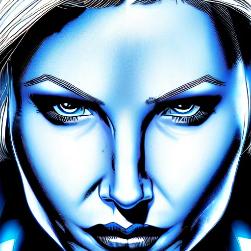 Prompt: a highly detailed invisible woman, comic book cover art, in the style of todd mcfarlane and jack kirby, digital photography, photorealistic, realistic, extreme detail