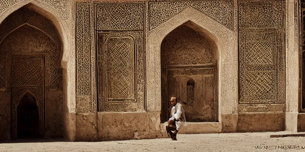 Image similar to old samarkand city, cinematic shot, realistic, highly detailed,