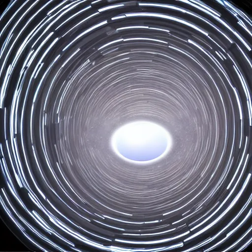 Image similar to world inside the black hole