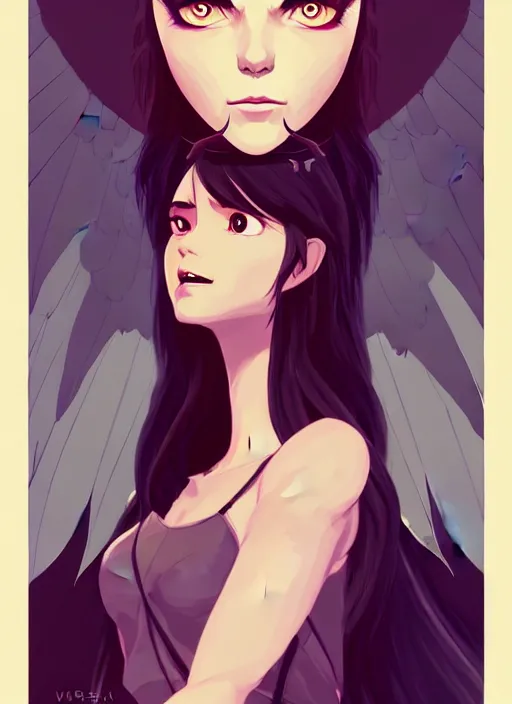 Prompt: harpy. dnd character art portrait. full body. clean cel shaded vector art. shutterstock. behance hd by lois van baarle, artgerm, helen huang, by makoto shinkai and ilya kuvshinov, rossdraws, illustration, art by ilya kuvshinov