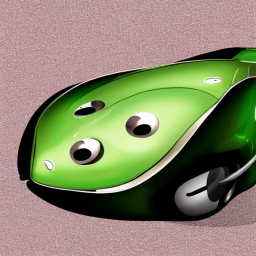 Image similar to avocado car, design, shiny, photorealistic, hd,