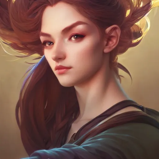Image similar to perfectly - centered - portrait of woman from league of legends, intricate, highly detailed, digital painting, artstation, concept art, smooth, sharp focus, illustration, unreal engine 5, 8 k, art by artgerm and greg rutkowski and alphonse mucha