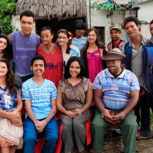 Prompt: Community cast in Guatemala