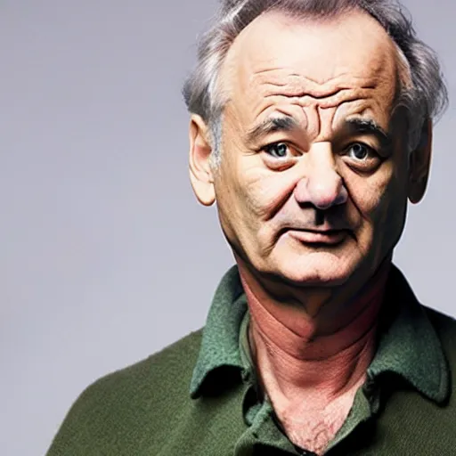 Image similar to bill murray saves the world, award winning press photo