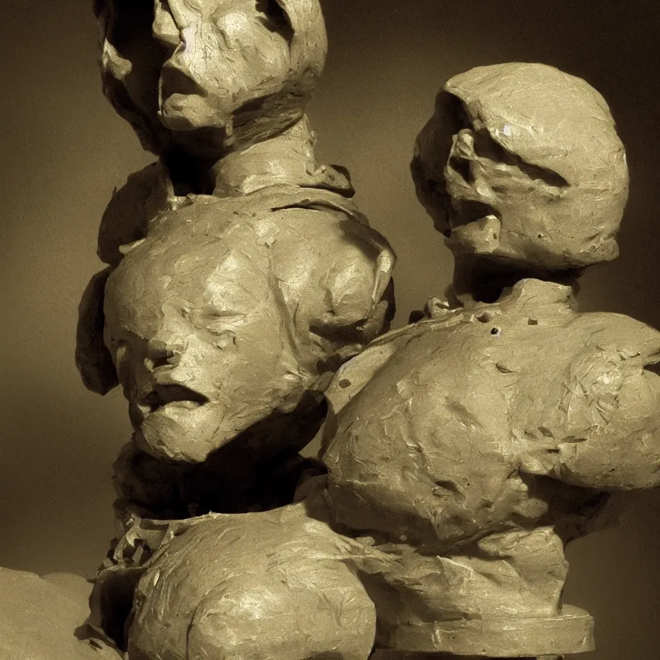 Prompt: a sphere of a detailed bust of an astronaut by camille corot, dynamic lighting, cinematic, epic composition, masterpiece