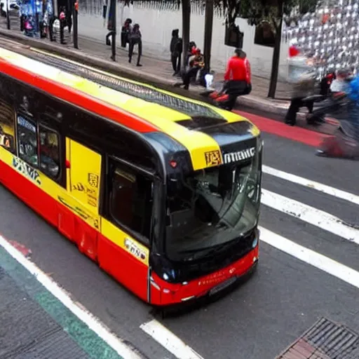 Image similar to transmilenio