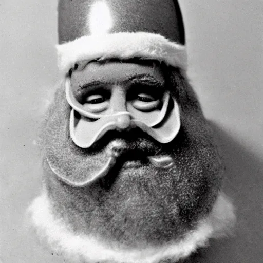 Prompt: old photographs of santa autopsy, realistic, detailed, photorealistic