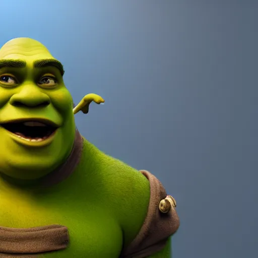 Image similar to Shrek is the trollface, hyperdetailed, artstation, cgsociety, 8k