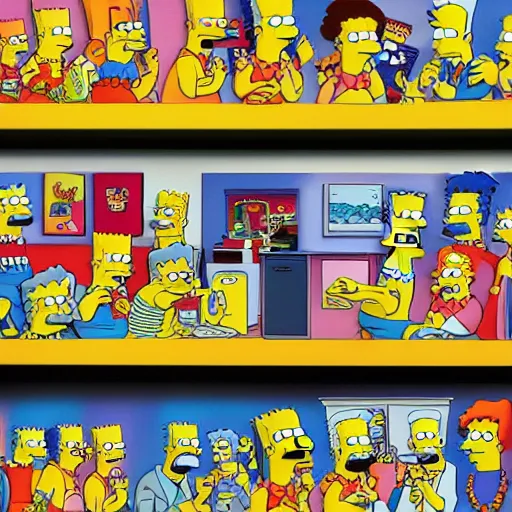 Image similar to simpsons merchandise,
