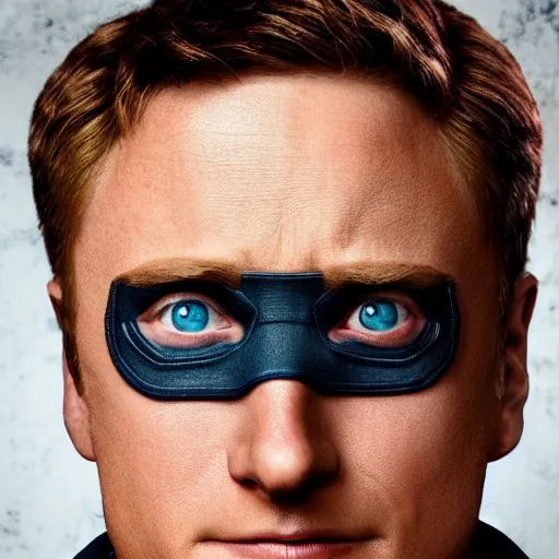 Image similar to if Alan Tudyk was captain America, cinematic, epic, cool, photo realistic, 4k, high detail