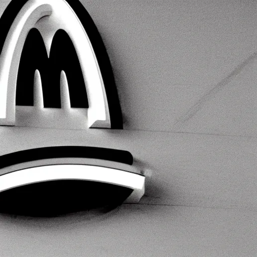 Image similar to the name john mayer in the design of the mcdonalds logo