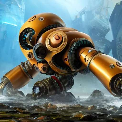 Image similar to octopus Mecha hy-gogg, 8k resolution, realistic