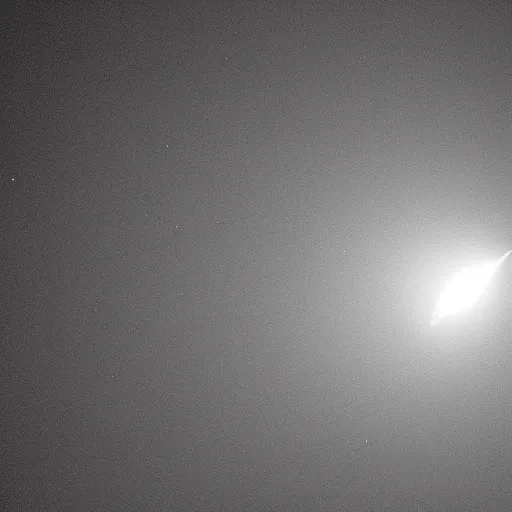 Image similar to comet crashing into the moon