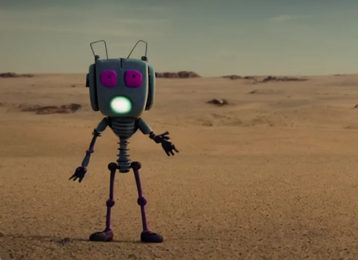 Image similar to film still of gir in the new scifi movie, 4 k