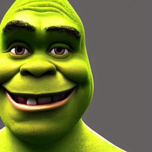 Image similar to Shrek Obama