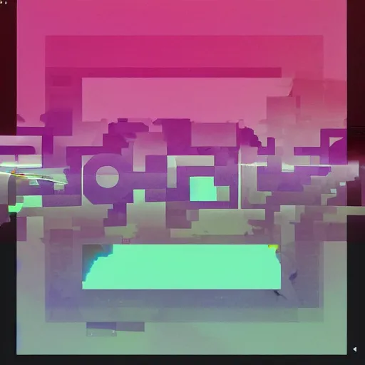 Prompt: ZOE.org, internet glitch art webcore website”