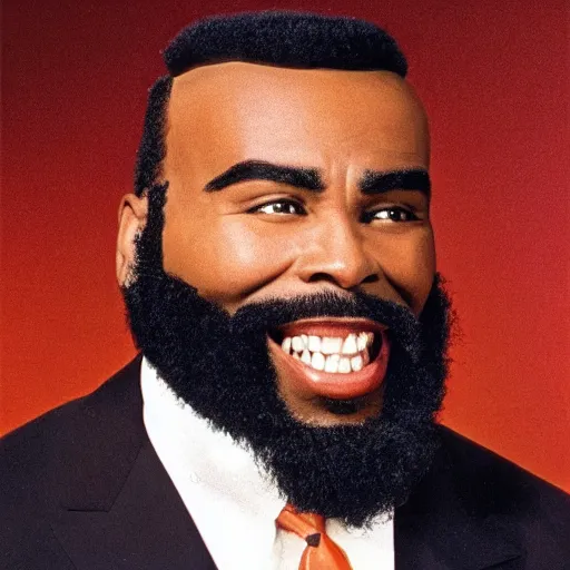 Image similar to mr. t ugly haircut