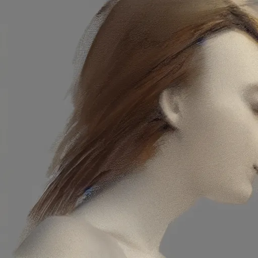 Image similar to a white and a brown woman merging together over time by greg rutkowski, hyperrealist, cinema 4 d, sicodelica, rendering unreal engine 5 digital art