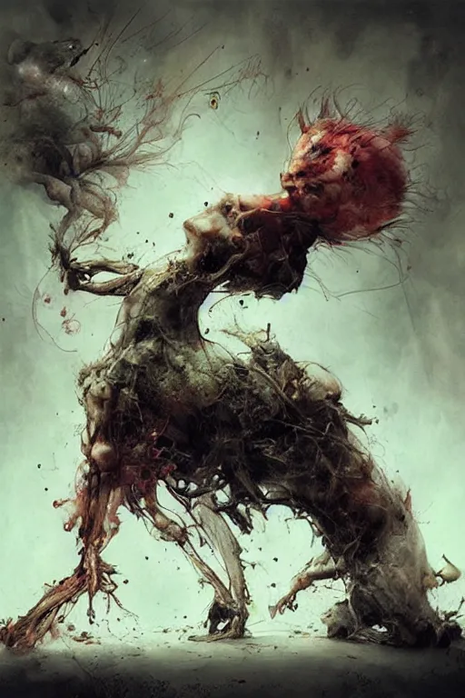 Image similar to The end of an organism, by ryohei hase