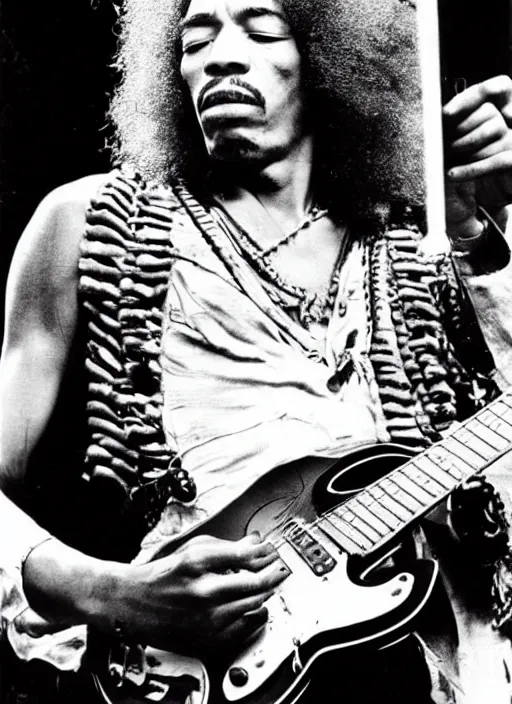 Image similar to jimi hendrix burning his guitar on stage